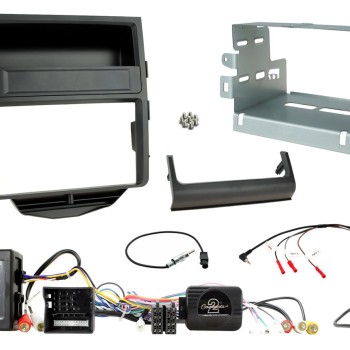 2-DIN Kit Porsche Macan 2014-2016 LFB/Amp MOST schwarz