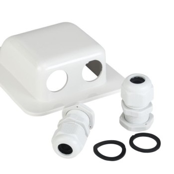 Dachdurchführung Kabel 2-fach Wohnmobil Solar Solaranlage Solarmodul Befestigung