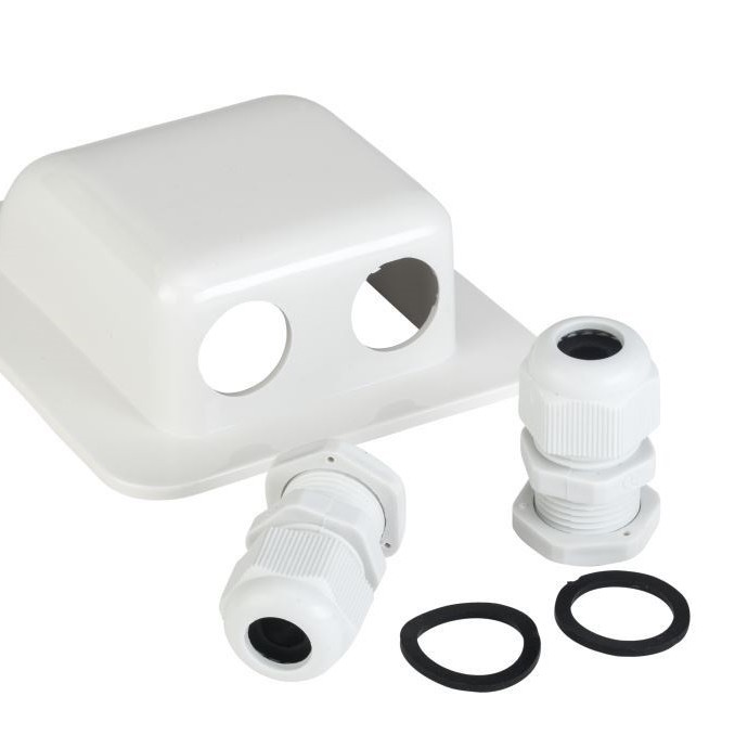 Dachdurchführung Kabel 2-fach Wohnmobil Solar Solaranlage Solarmodul Befestigung