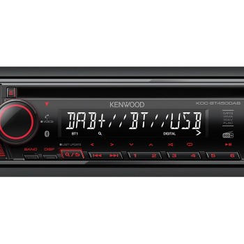Kenwood KDC-BT450DAB mit Bluetooth und DAB+ Digitalradio