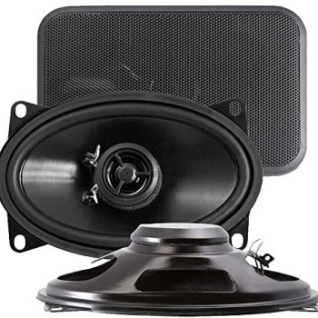 RETROSOUND Lautsprecher mit Gitter 4x6 101x152mm (Paar), Neodym