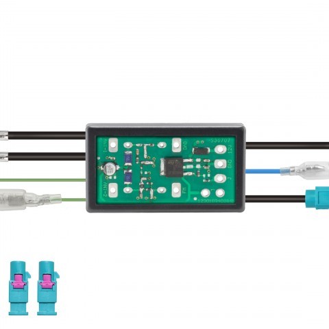 DAB+ Verstärker, Diversity- und Signalsplitter - Paket Fakra