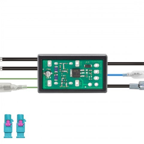 DAB+ Verstärker, Diversity- und Signalsplitter - Paket DIN