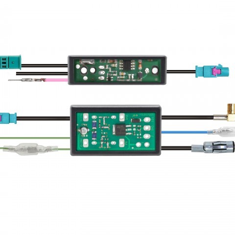 DAB+ Verstärker und Splitter - Paket DIN