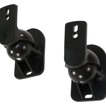 Wandhalterung für Lautsprecher max.5kg schwarz