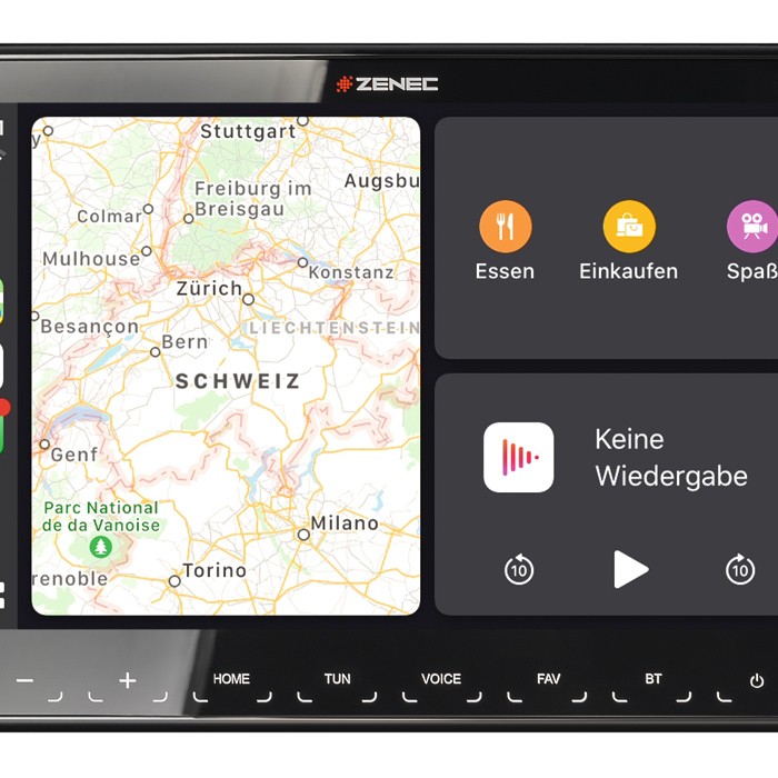 ZENEC Z-N965 mit 9 Zoll Display DAB+, DSP, Android Auto, Apple Carplay