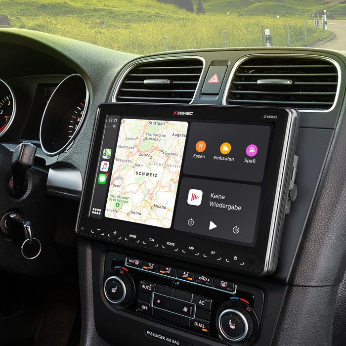 ZENEC Z-N965 mit 9 Zoll Display DAB+, DSP, Android Auto, Apple Carplay