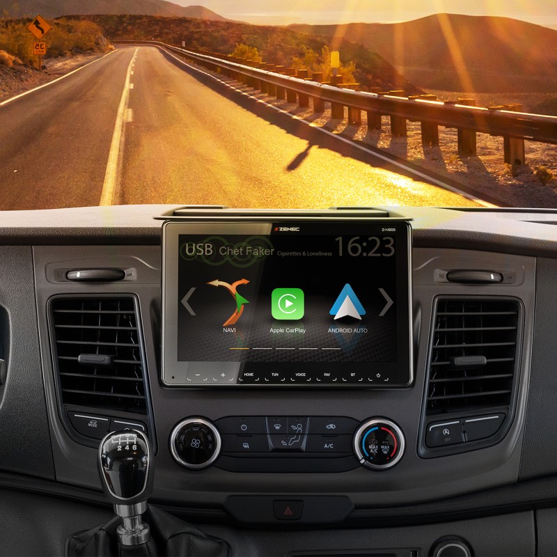 ZENEC Z-N965 mit 9 Zoll Display DAB+, DSP, Android Auto, Apple Carplay