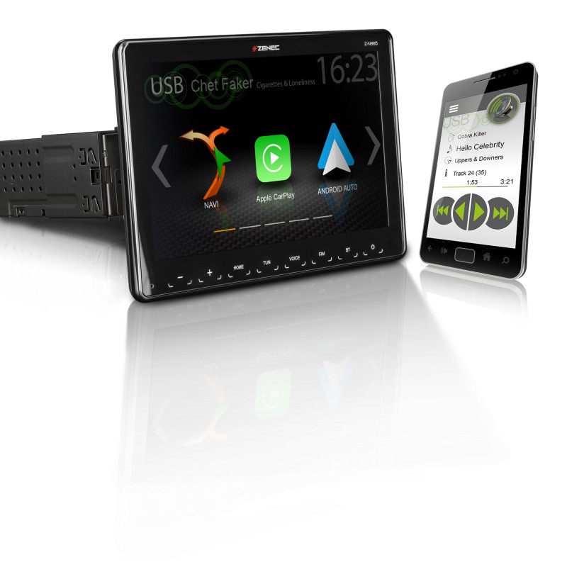 ZENEC Z-N965 mit 9 Zoll Display DAB+, DSP, Android Auto, Apple Carplay