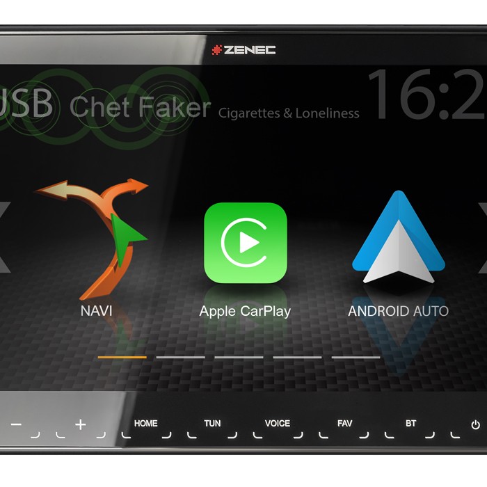ZENEC Z-N965 mit 9 Zoll Display DAB+, DSP, Android Auto, Apple Carplay