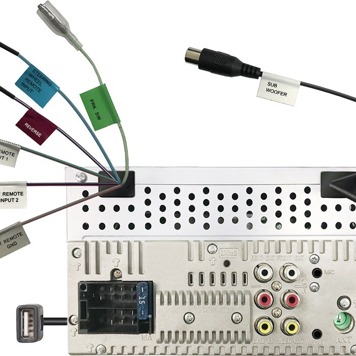 Kenwood DMX-5020DABS Moniceiver Apple CarPlay -  Android Auto