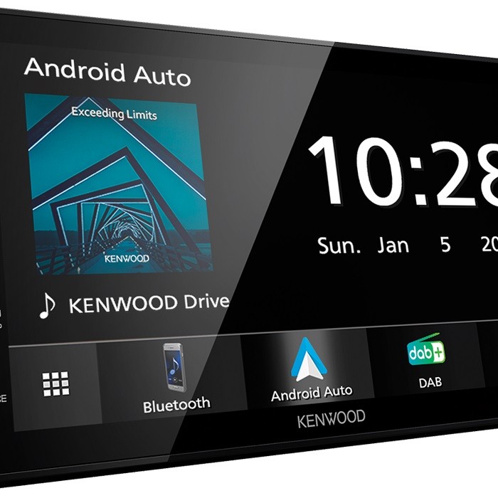 Kenwood DMX-5020DABS Moniceiver Apple CarPlay -  Android Auto