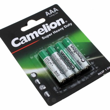 4er Pack Camelion Micro Batterie AAA 1,5V 550mAh