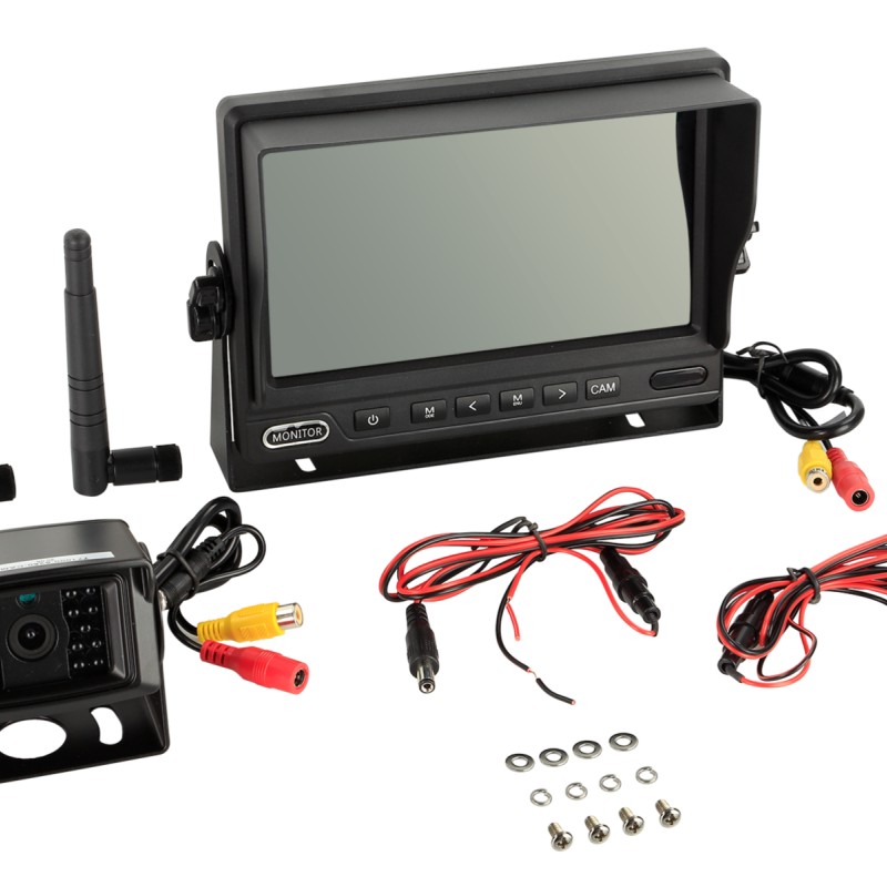 Rückfahrkamera Monitor Kit 7 Zoll  AHD Kamera/Video Transmitter