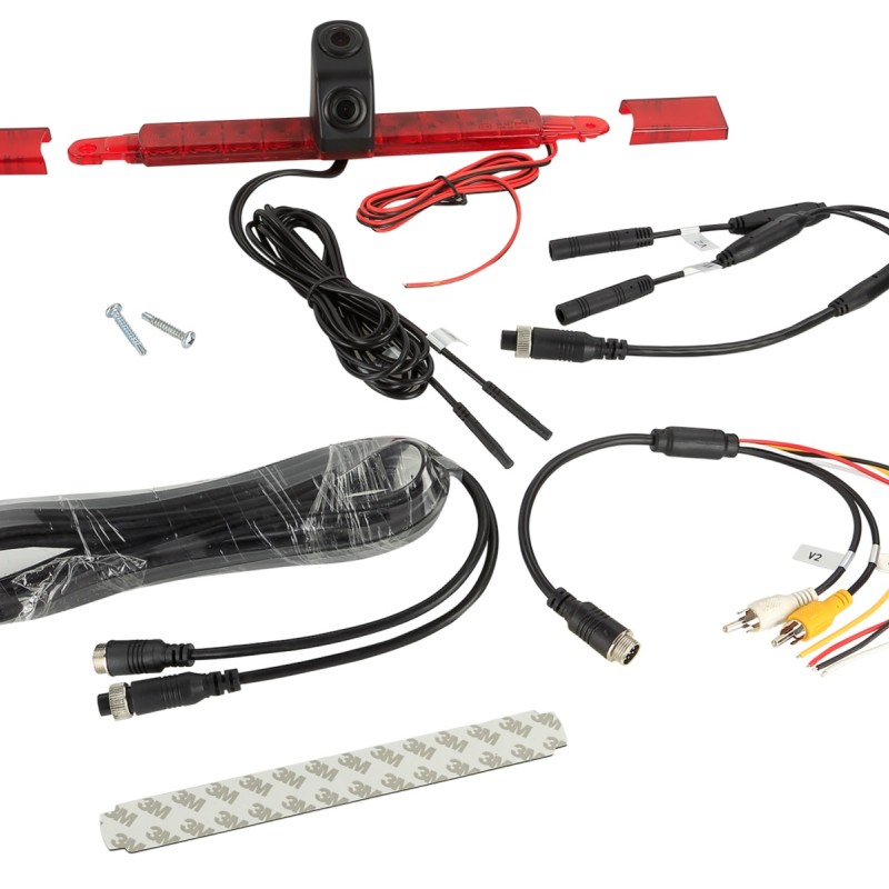 Rückfahrkamera für Wohnmobil Hella 3.Bremsleuchte Rot