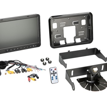 10 Zoll Monitor universal 4 Video Eingänge-Splitscreen