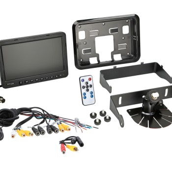 9 Zoll Monitor universal 4 Video Eingänge- Splitscreen