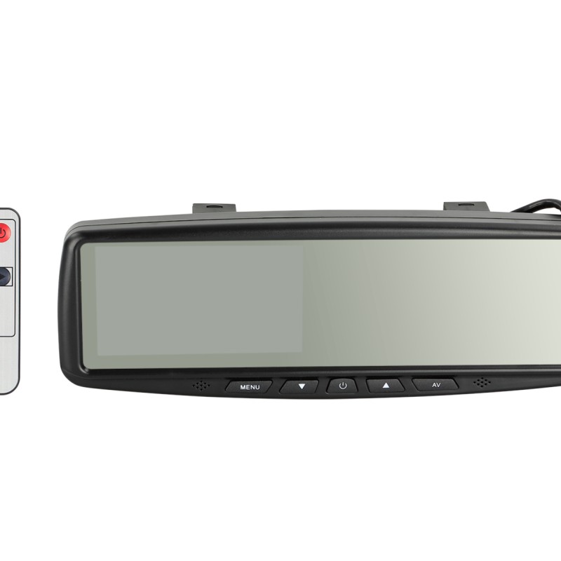 Spiegelmonitor universal 4.3 2x Video Eingang Fernbedienung