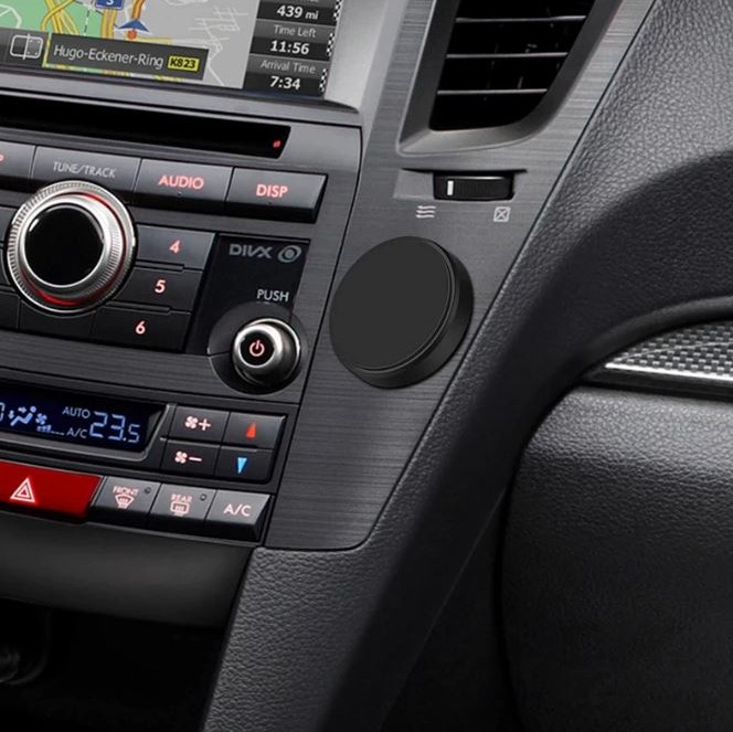 Universal Magnet Halter für Handy Schwarz version1