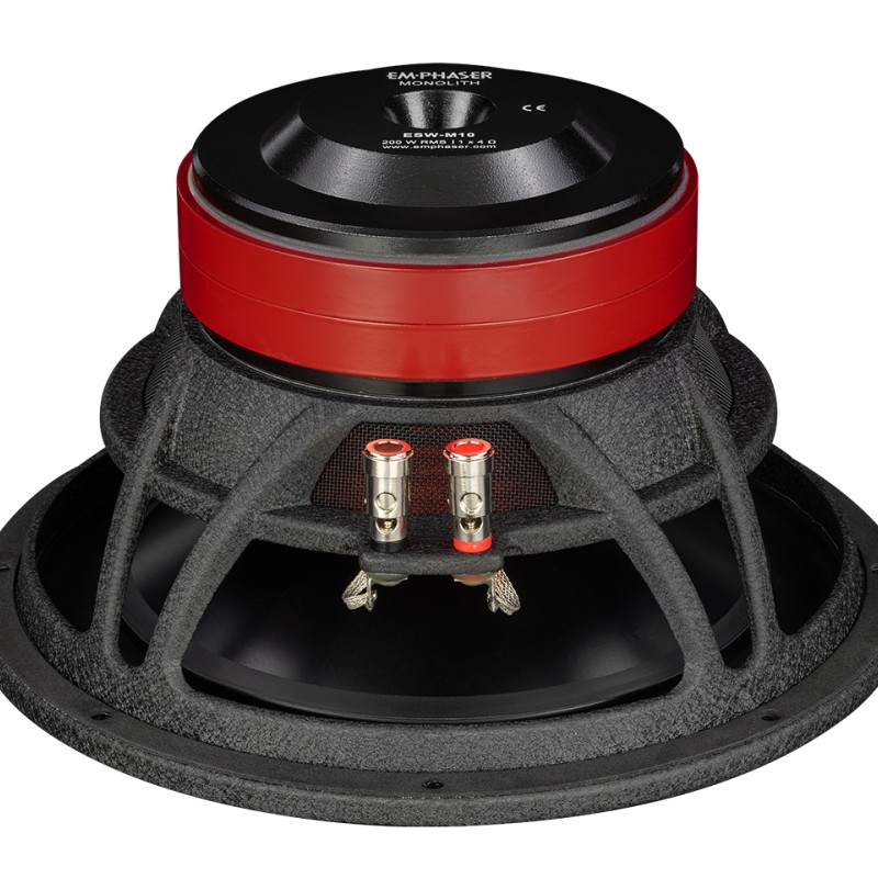 EMPHASER ESW-M10 Monolith 25 cm Subwoofer 1 x 4 Ohm 200 W