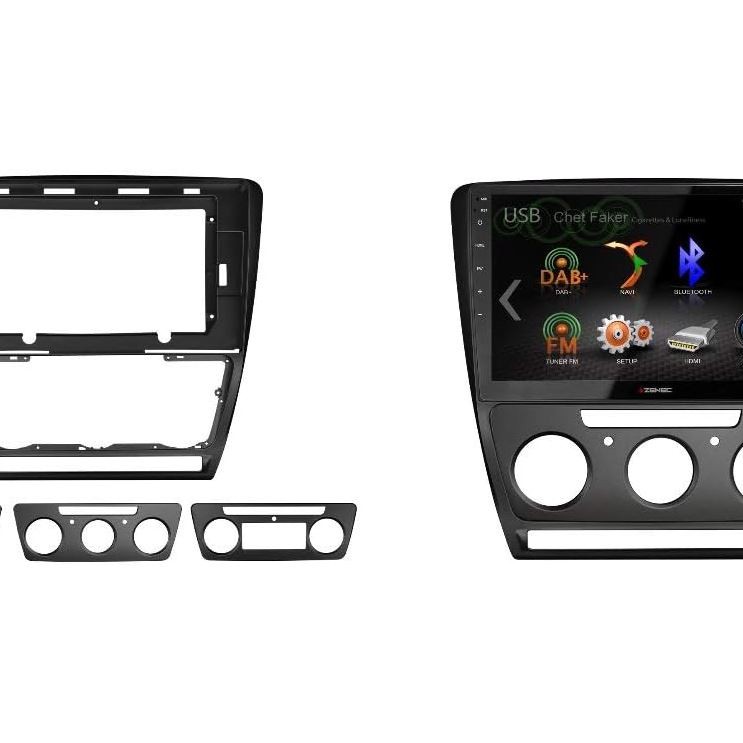 ZENEC Z-F5605 Rahmen für Skoda Oktavia II (1Z)