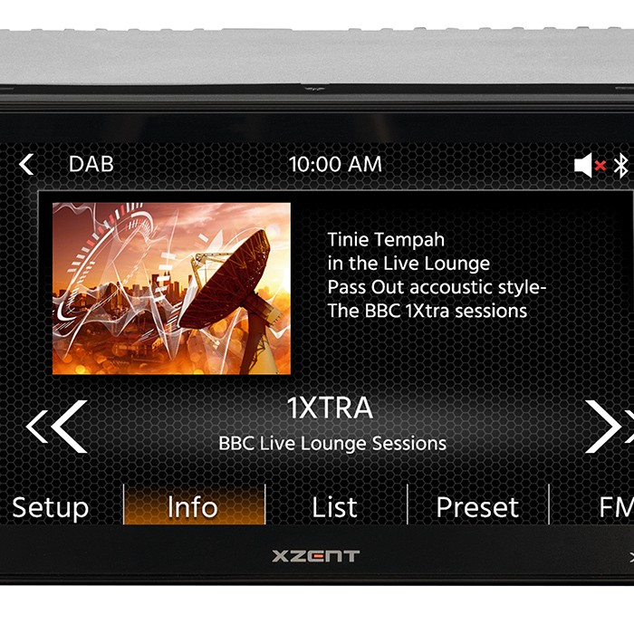 XZENT X-227 2-Din DAB+ mit Carplay Bluetooth und USB