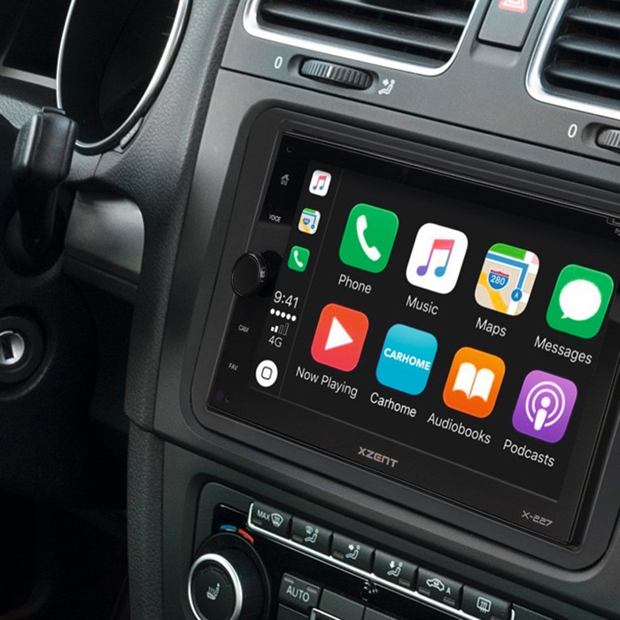 XZENT X-227 2-Din DAB+ mit Carplay Bluetooth und USB