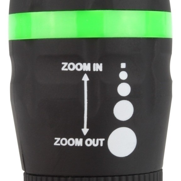 LED-Taschenlampe 1W ZOOM-FLASHLIGHT