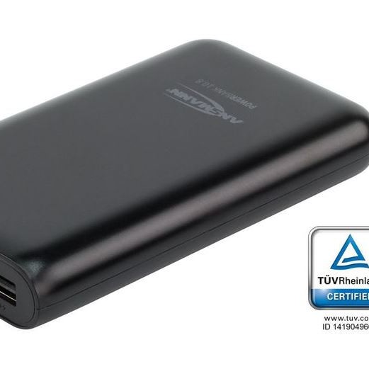 Powerbank 10.8 schwarz 10.800 mAh