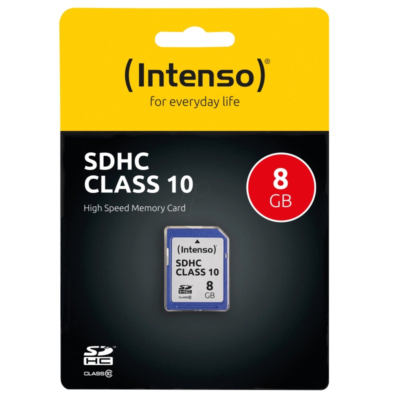 Intenso SD-HC Karte 8GB Class10