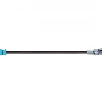 Fakra > DIN Antennenkabel RG174 - Länge 500cm