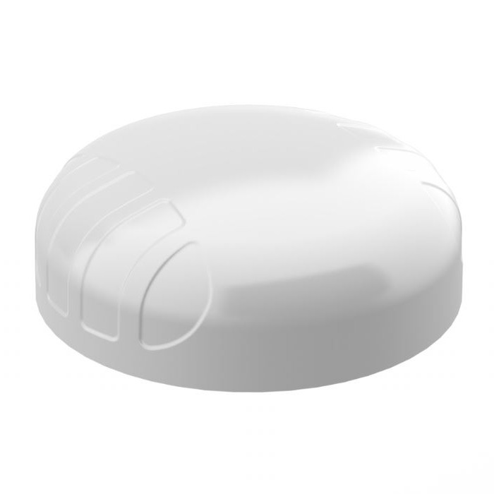 Robust Multifunctional 5 in1 Ultra Wide Band Omni-Directional PUCK Antenna Weiss