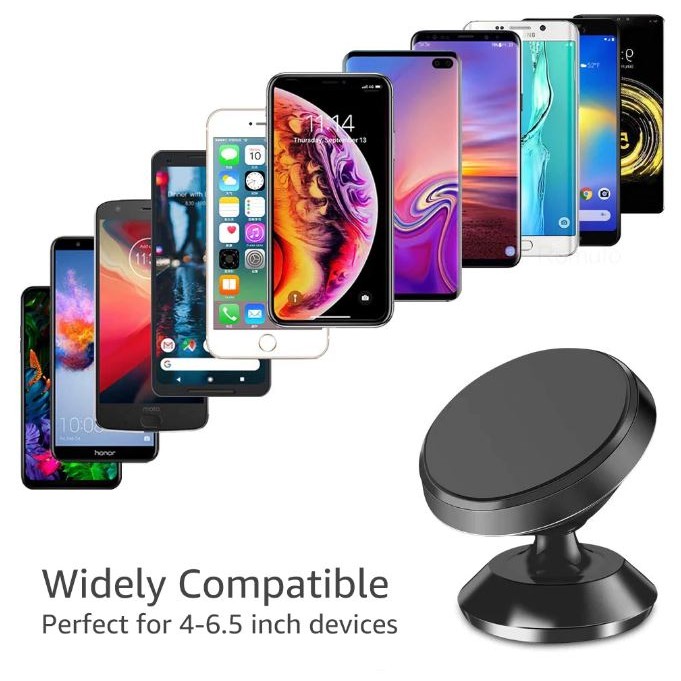 Universal Magnet Halter Schwarz schwenkbar version 6