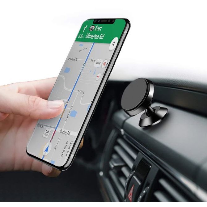 Universal Magnet Halter Schwarz schwenkbar version 6