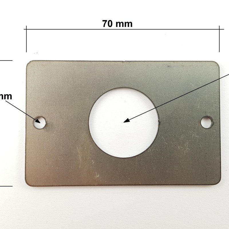 Gummi Türdurchführungstülle mit metal