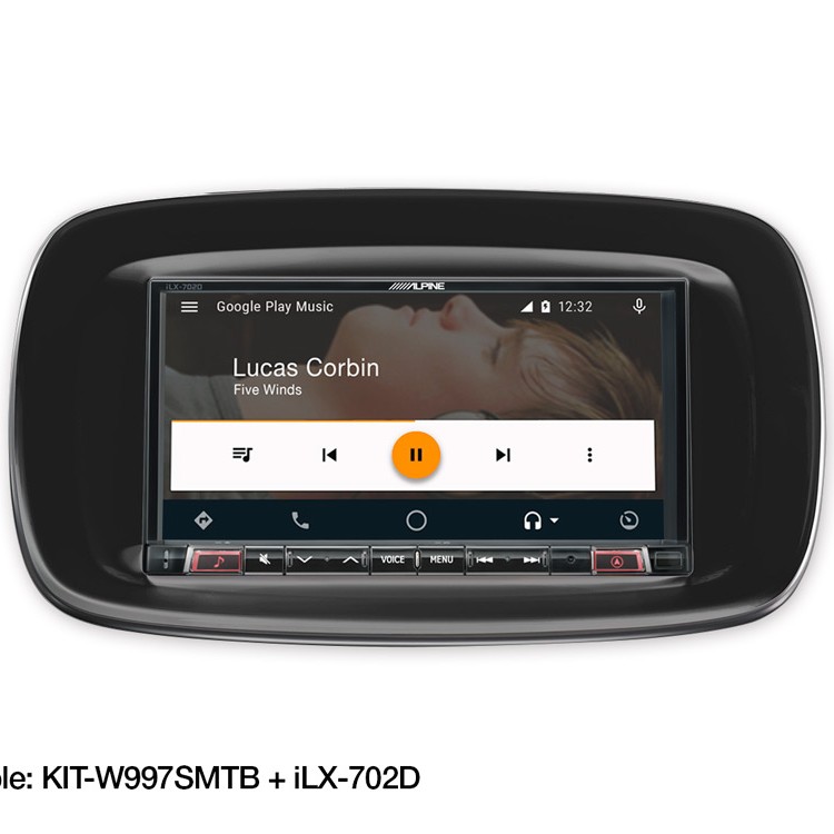 Installationskit für Smart Fortwo (BR453) 2014 -2024 Piano Black