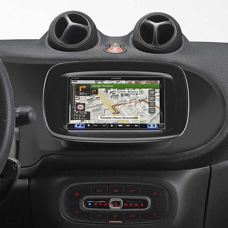 Installationskit für Smart Fortwo (BR453) 2014 -2024 Piano Black