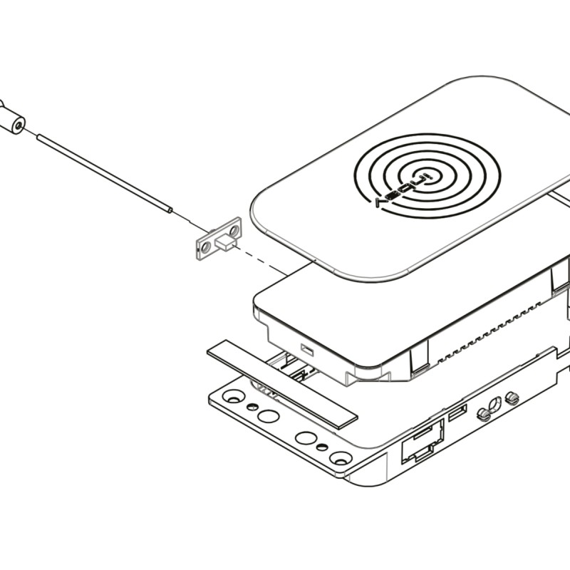 INBAY® Kit 3 Spulen 12V Kabel/Lichtleiter Kit 10W