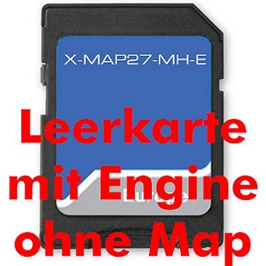 Xzent X-MAP27-MH-E Ersatzkarte OHNE MH-Kartendaten XZENT X-27 Serie