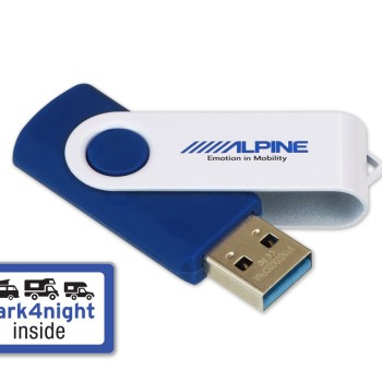 Alpine MHS-P4N park4night POI-Datenban Ihre Alpine Reisemobil-Navigation