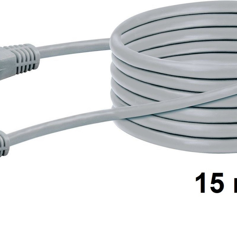 Netzwerk-Kabel CAT-5 Patchkabel 15 m (Twisted Pair)