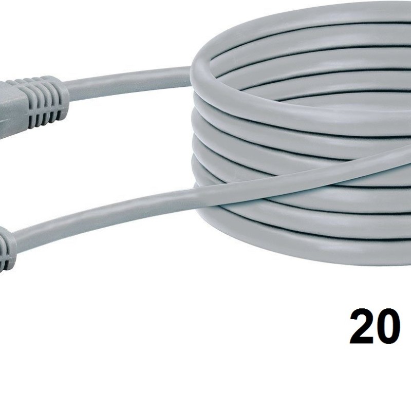 Netzwerk-Kabel CAT-5 Patchkabel 20 m (Twisted Pair)