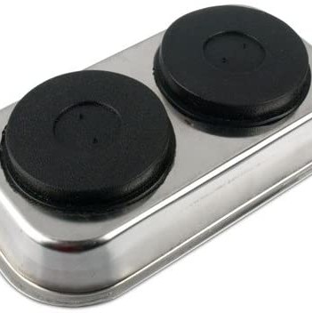 Magnetschale MS-240 240x140mm, zwei gummierte Standfüße