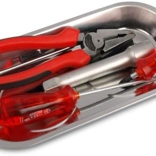 Magnetschale MS-240 240x140mm, zwei gummierte Standfüße