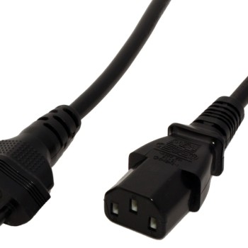 Netzkabel Schweiz T12 auf C13