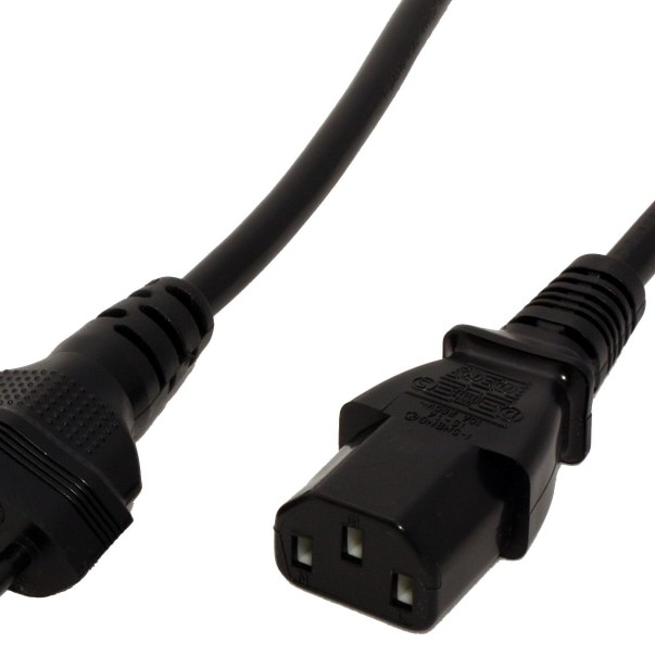 Netzkabel Schweiz T12 auf C13