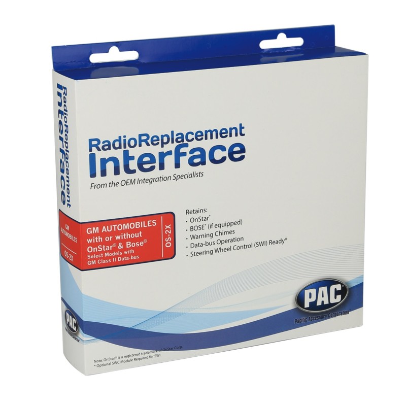 GM Class2 Fahrzeuge mit & ohne Bose Soundsystem / OnStar (OS-2X)