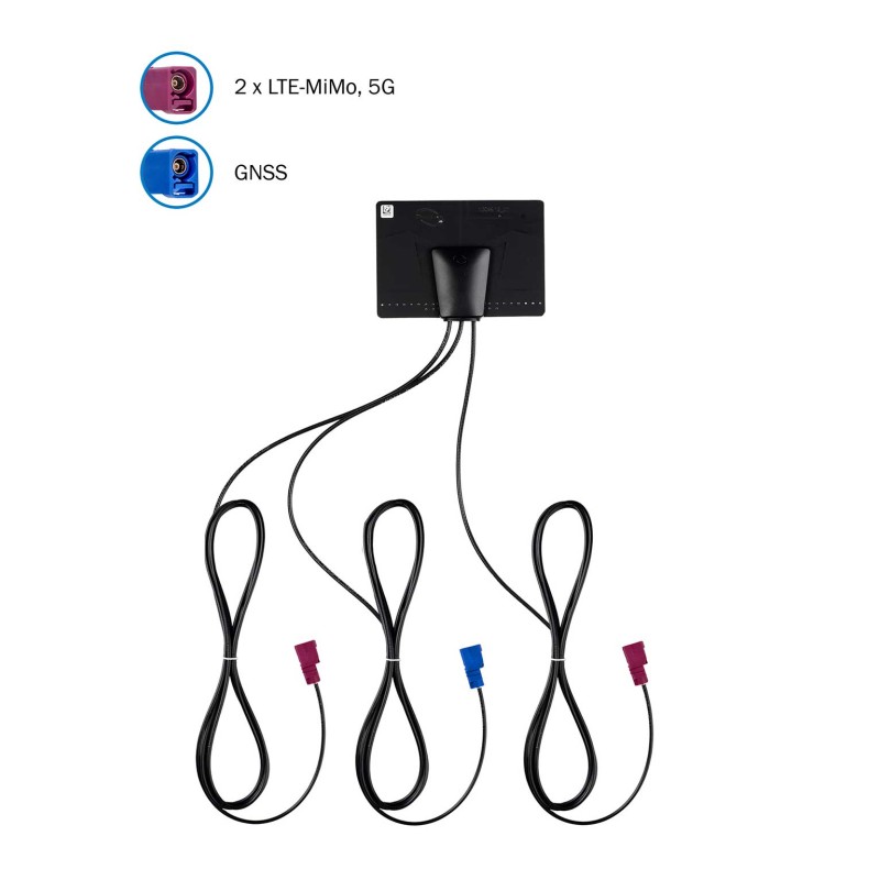 ATTB 4579.01 4579.01 Klebeantenne (LTE, 5G, GNSS/GPS/GLONASS/Galileo/Beidou, WLA