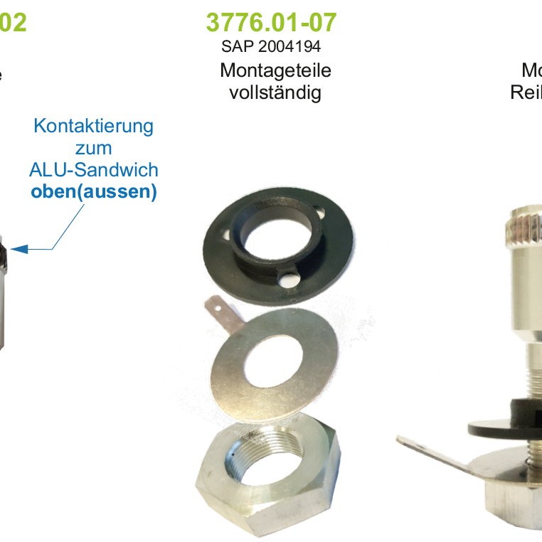 ATTB 4755.02 Montage-Set für Antenne 4736.xx