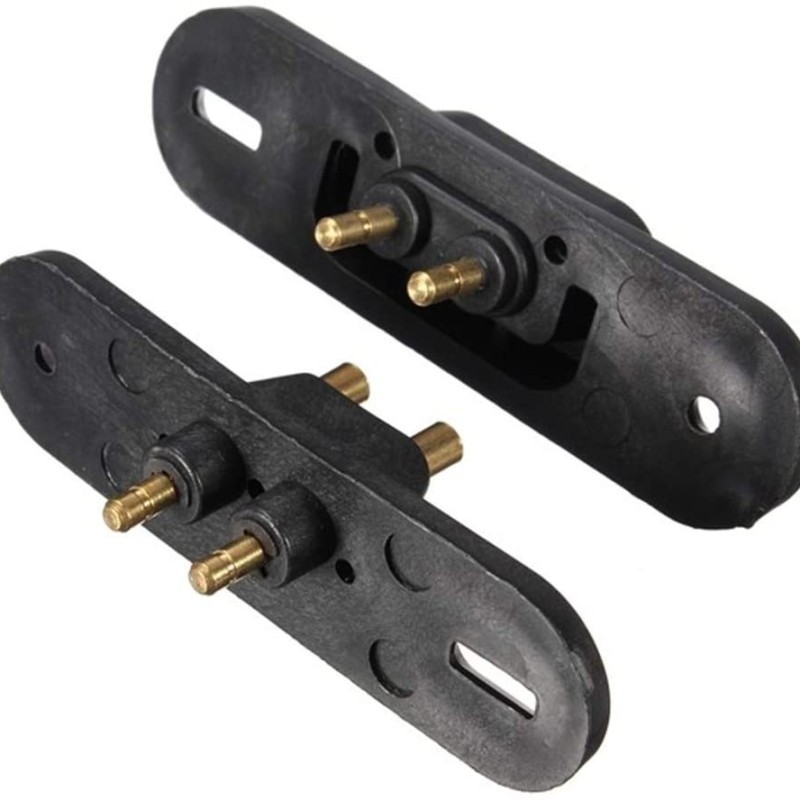 Schwarzer Schiebetür-Kontaktschalter